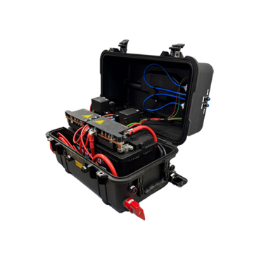 Mobile Batteriebox für das EMC-Labor